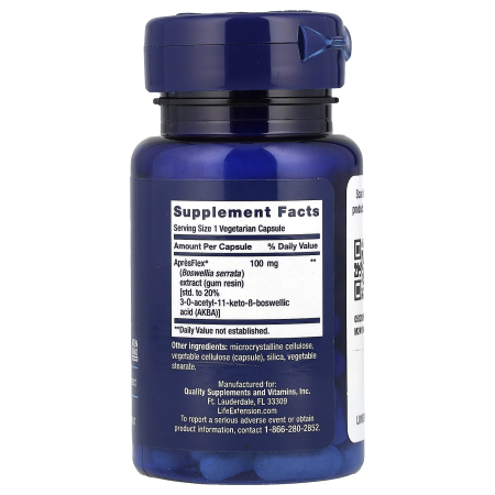 5-LOX Inhibitor with ApresFlex, 100 mg, Life Extension, 60 capsules [1]