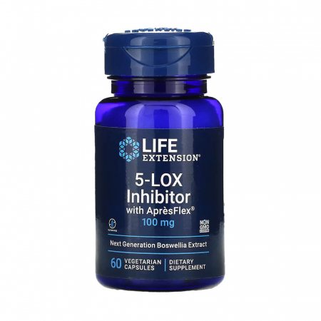 Life Extension - 5-LOX Inhibitor (Boswellia Serrata), 100 mg, Life Extension, 60 capsule