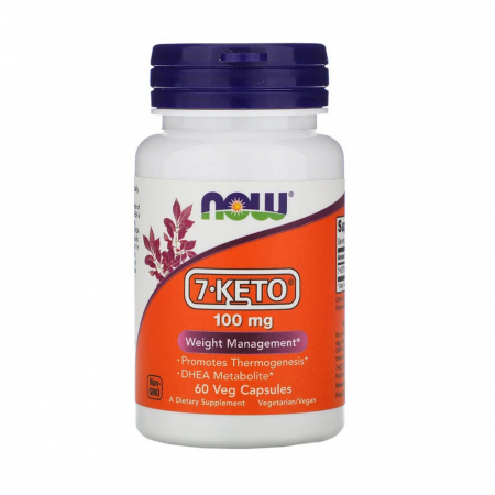 DHEA 7-Keto - 7-keto-dhea-100mg-now-foods