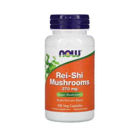 Rei-Shi Mushrooms (Ganoderma), 270mg Now Foods, 100 capsule
