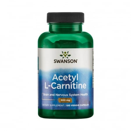 SANATATEA HEPATICA - acetyl-l-carnitine-500mg-swanson