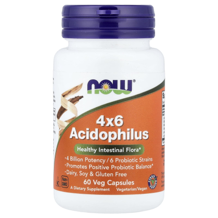 DETOXIFIERE SI SLABIRE - acidophilus-4x6-probiotice-now-foods