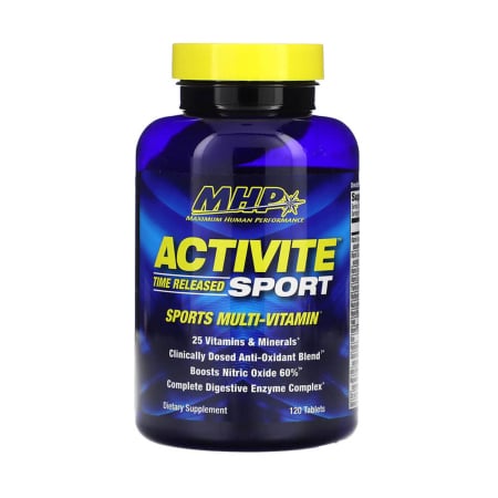 MHP - Activite Sport, Multi Vitamin, Time Released, MHP, 120 tablets