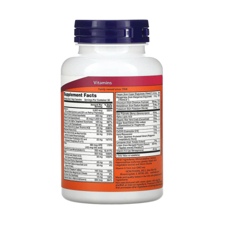 ADAM, Superior Men's Multi, NOW Foods, 90 capsule [1]