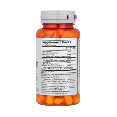 Advanced Joint Support, NOW Foods, 60 capsule [1]