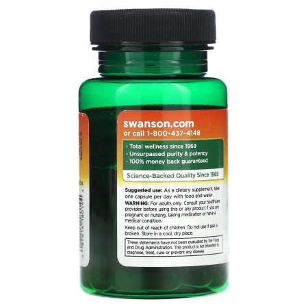 Aged Black Garlic, Kyoto, Swanson, 30 capsules SWK014 [2]