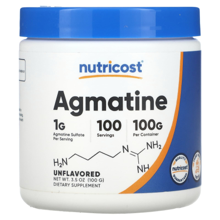 Nutricost - Agmatine, Nutricost, 100g