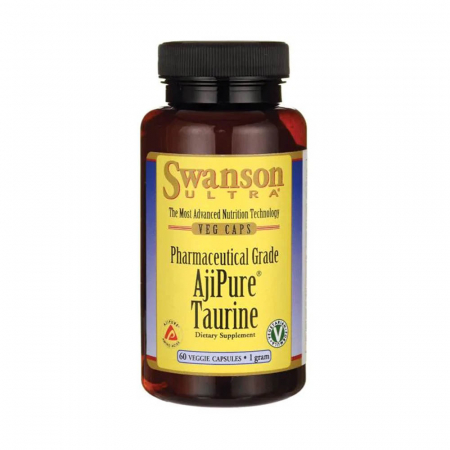 AjiPure Taurine (Pharmaceutical Grade) 1000mg, Swanson, 60 capsule SWU736