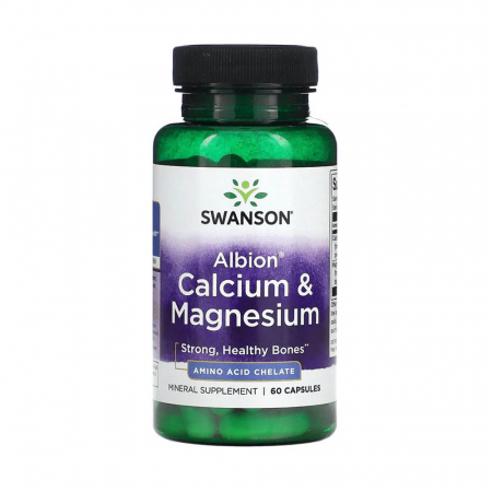 MINERALE - albion-chelated-calcium-magnesium-swanson