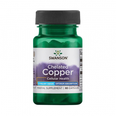 SANATATEA HEPATICA - albion-chelated-copper-2mg-swanson