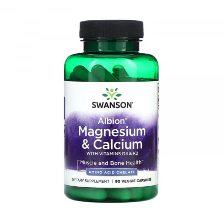 MINERALE - magnesium-calcium-d3-k2-swanson