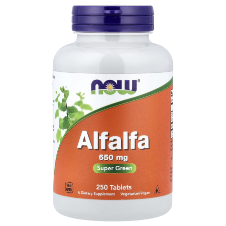 Alfalfa - alfalfa-650mg-now-foods