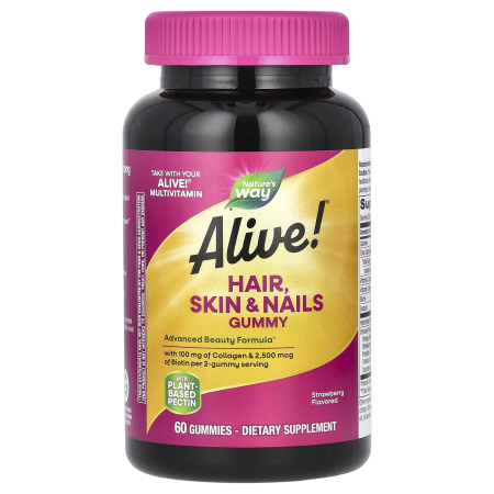 Nature's Way - alive-hair-skin-nails-gummies-natures-way