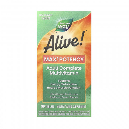 Nature's Way - alive-max3-potency-adult-complete-multivitamin-natures-way