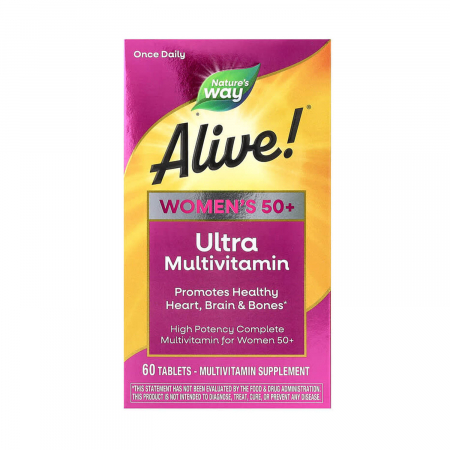 VITAMINE - alive-womens-50-ultra-multivitamin-natures-way