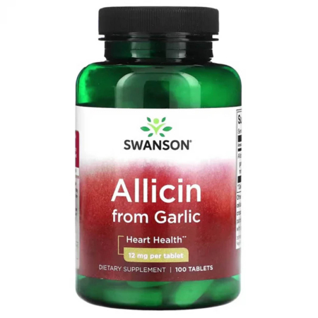 Suplimente de la A la Z - allicin-from-garlic-swanson