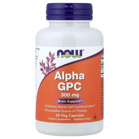 SANATATEA CREIERULUI - alpha-gpc-300mg-now-foods