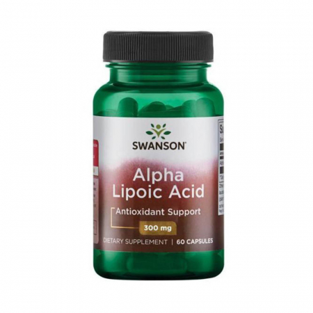 Alpha Lipoic Acid (ALA), 300mg, Swanson, 60 capsule SWU136