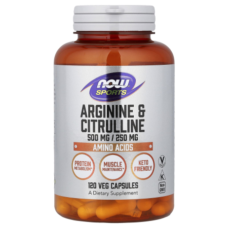 Now Foods - arginine-citrulline-now-foods