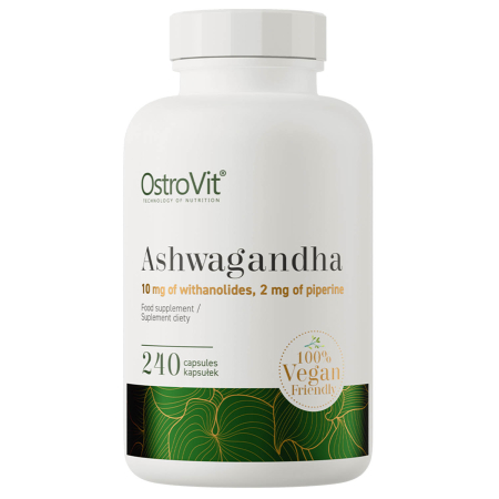 OstroVit - Ashwagandha Extract and Black Pepper, OstroVit, 240 capsule