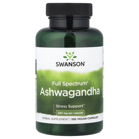 SANATATEA CREIERULUI - ashwagandha-root-450mg-swanson