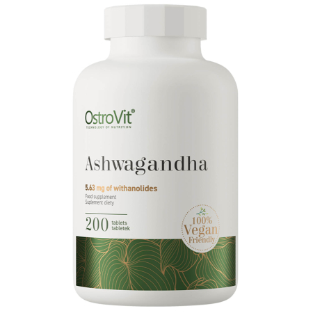 Ashwagandha Root Extract, 375 mg, OstroVit, 200 tablets, 200 Tabs, 08.2028