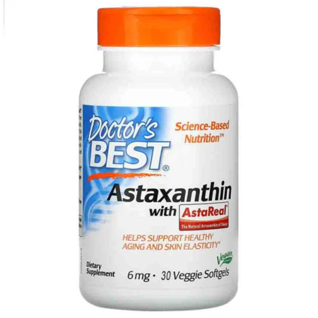Astaxantina - astaxanthin-with-astareal-6mg-doctors-best