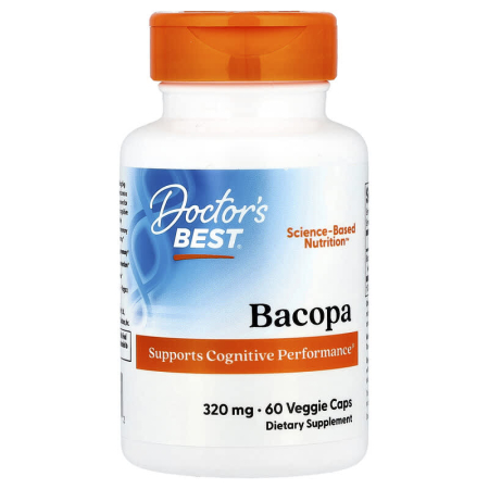 Doctor's Best - Bacopa Monnieri Extract, 320 mg, Doctor's Best, 60 capsule