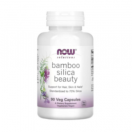 Siliciu - bamboo-silica-beauty-now-foods