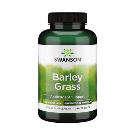 SANATATEA PIELII - barley-grass-tabs-swanson