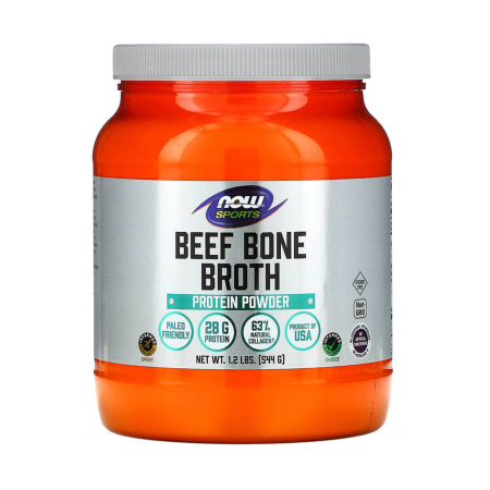 Now Foods - Beef Bone Broth, NOW Foods, 544g
