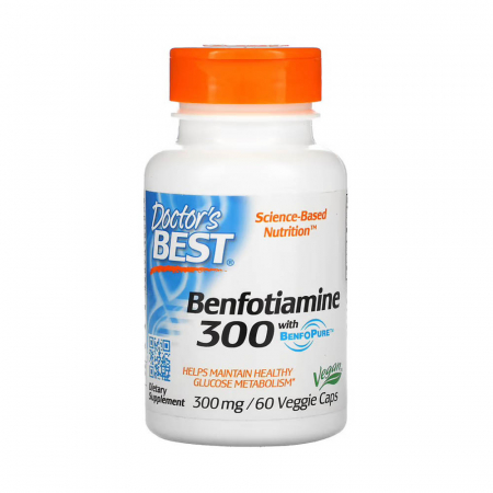 Doctor's Best - benfotiamine-with-benfopure-doctors-best