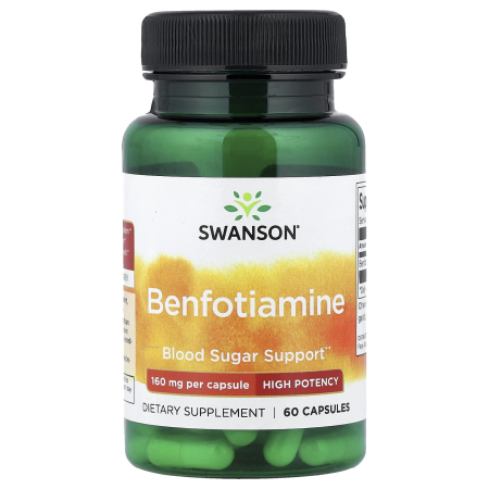Thiamine (Vitamin B1) - benfotiamine-160mg-swanson