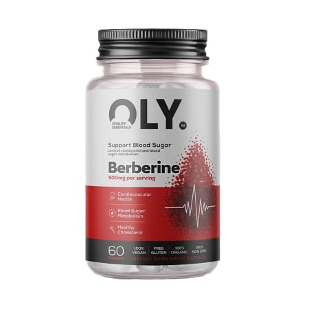 OLY - Berberine, 500 mg, Oly, 60 capsules