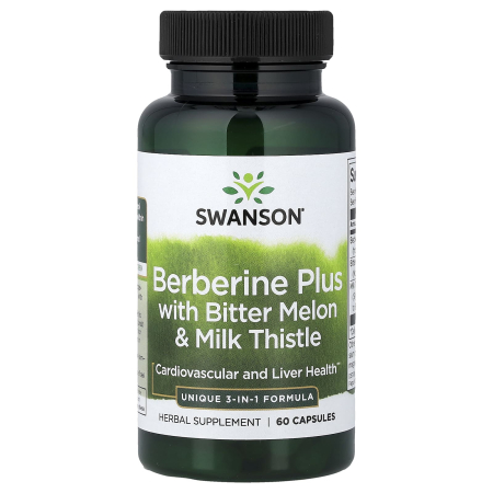 LIVER HEALTH - berberine-plus-with-bitter-melon-milk-thistle-swanson
