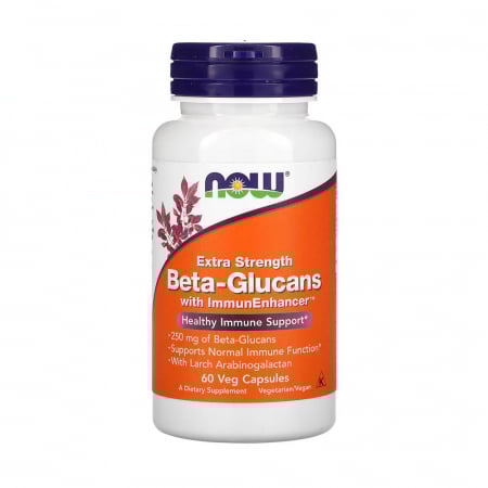 Now Foods - beta-glucans-immunenhancer-now-foods