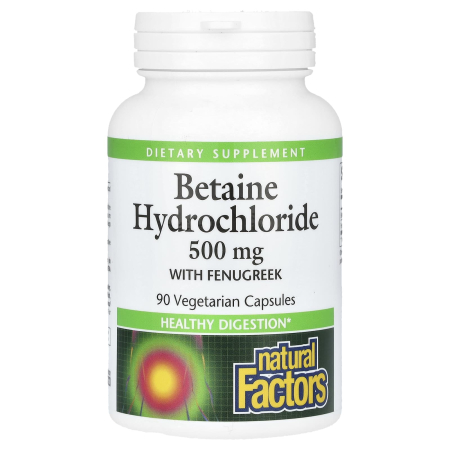 Natural Factors - betaine-hydrochloride-with-fenugreek-natural-factors