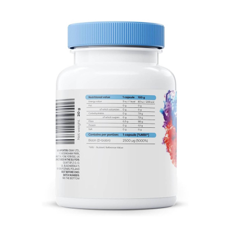 Biotin, 2500 mcg, Osavi, 60 capsule [2]