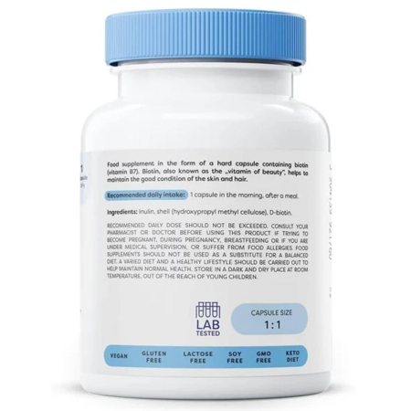 Biotin, 2500 mcg, Osavi, 60 capsule [1]