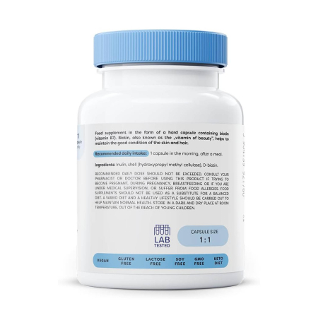 Biotin, 2500 mcg, Osavi, 60 capsule [1]
