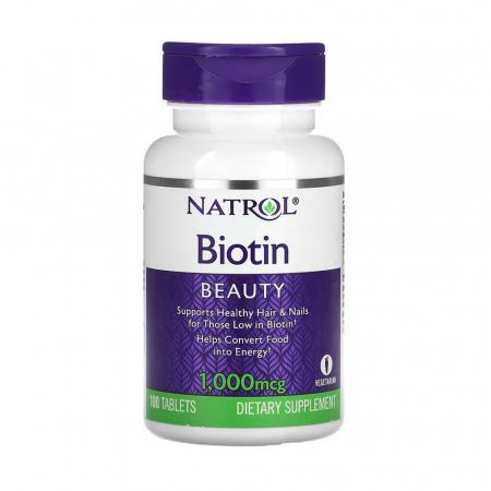 Supplements from A to Z - biotin-natrol