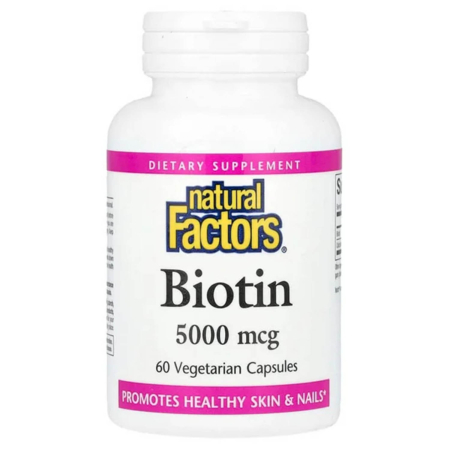 Natural Factors - biotin-natural-factors