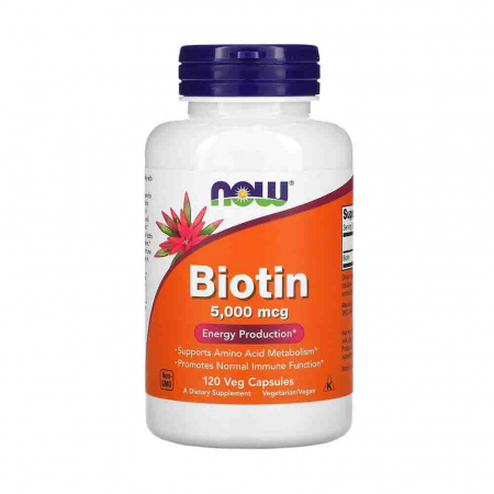 Supplements from A to Z - biotin-5000-now-foods