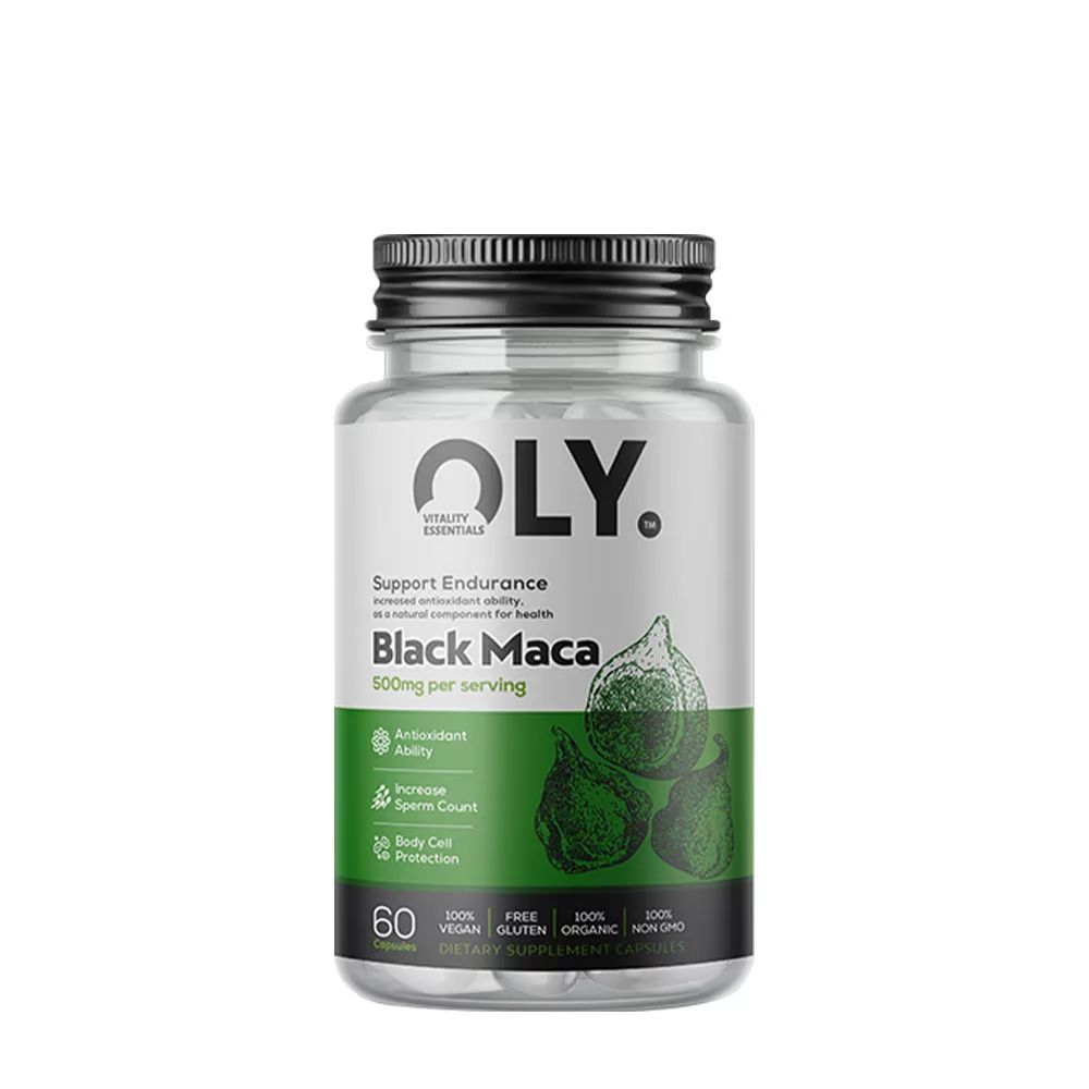 OLY - Black Maca, 500 mg, Oly, 60 capsules