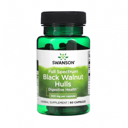 DETOXIFIERE SI SLABIRE - black-walnut-hulls-500mg-swanson