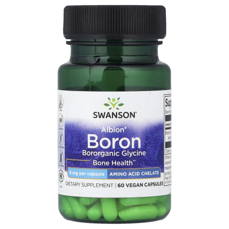 Swanson - boron-from-albion-boroganic-glycine-6mg-swanson