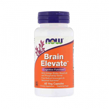 Brain Elevate, Now Foods, 60 capsule