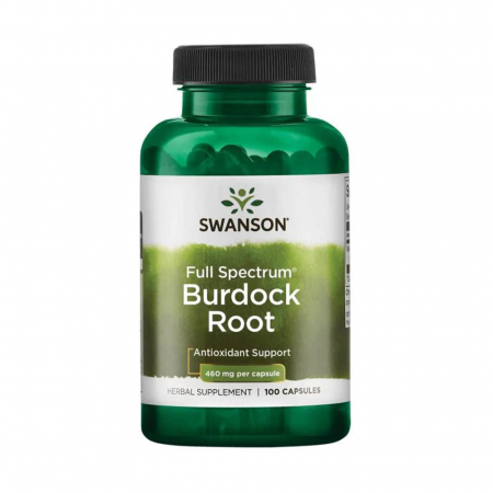 Burdock Root (Radacina Brusture), 460 mg, Swanson, 100 capsule SW531