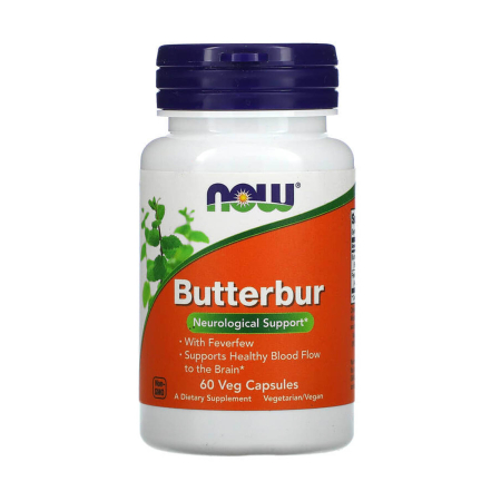 Now Foods - Butterbur, NOW Foods, 60 capsules