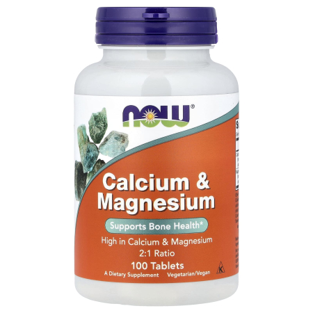 Multimineral - Calcium-Magnesium-now-foods